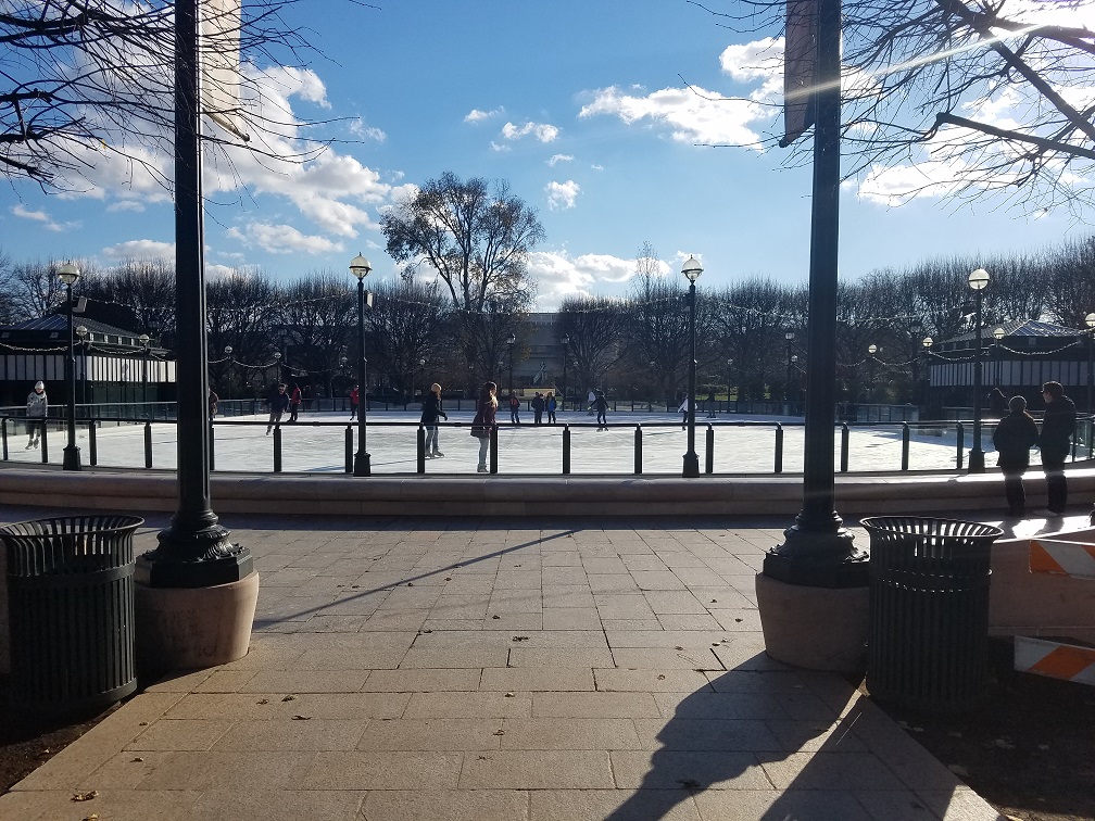 National Mall ice skating