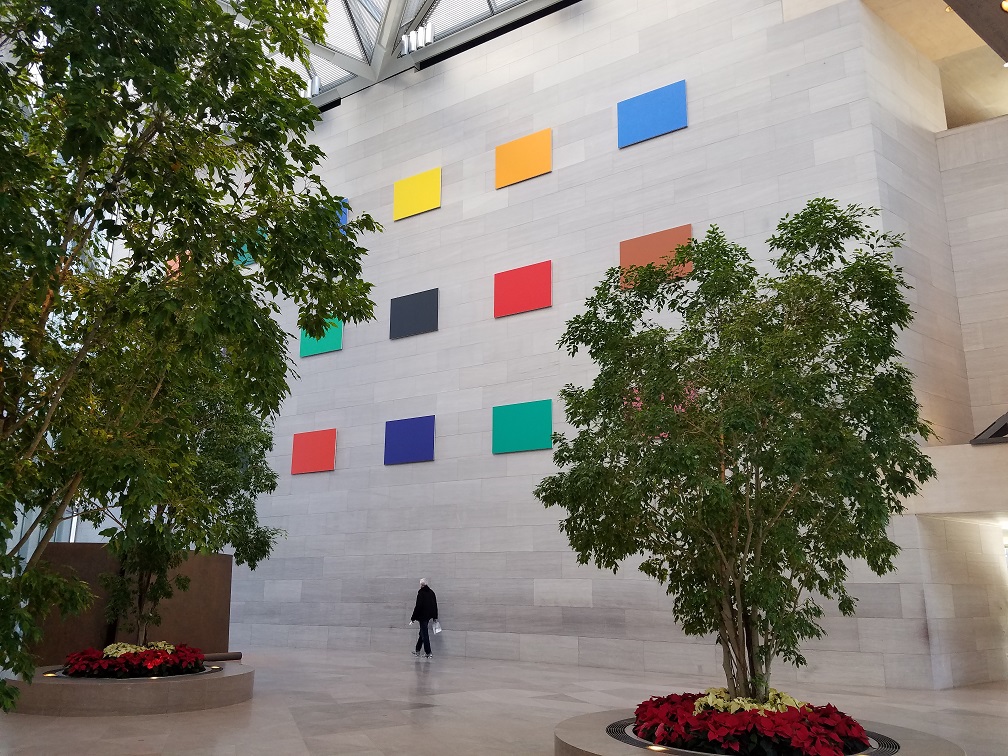national gallery of art color wall