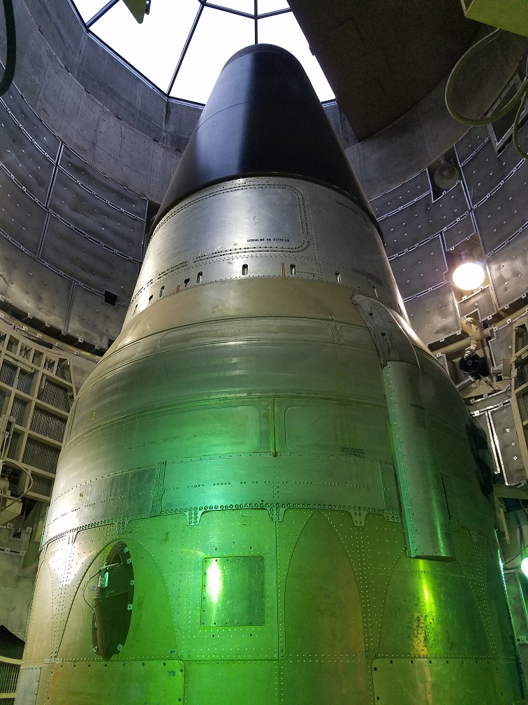titan missile museum warhead