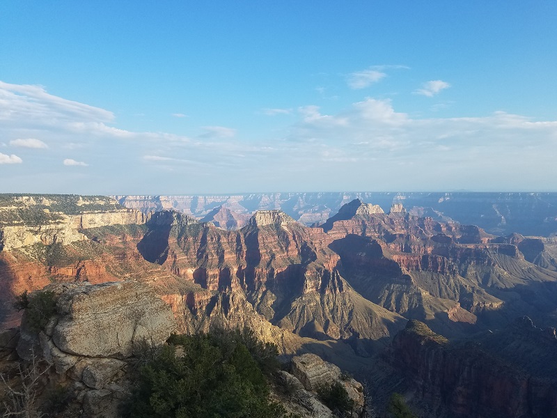 grand canyon view from north rim