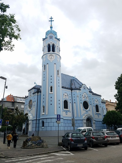bratislava blue church