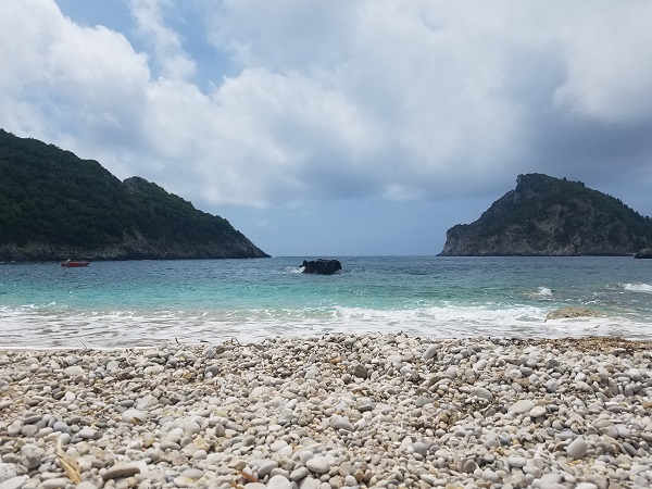 corfu beach